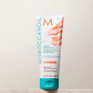 Moroccanoil Color Depositing Mask - Vibrant Coral
